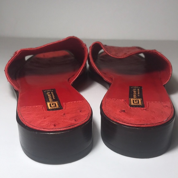 #HP 🥳💥 Sandals - Ostrich leather ♥️ - Picture 8 of 8